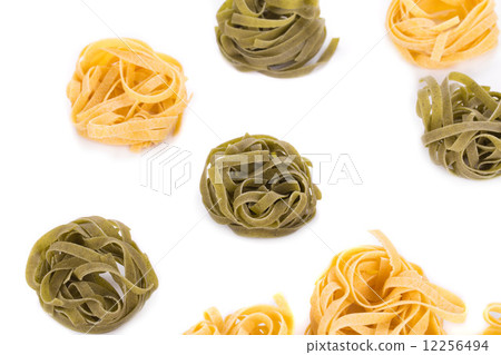 tagliatelle pasta 12256494