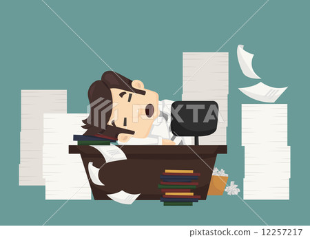 Businessman sleeping 12257217