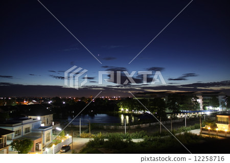 blue sky on evening 12258716