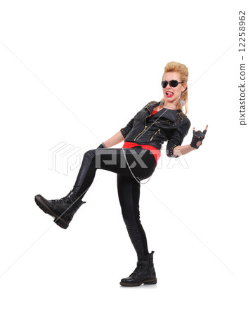 happy rocker girl 12258962