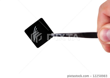 black rfid tag 12258983