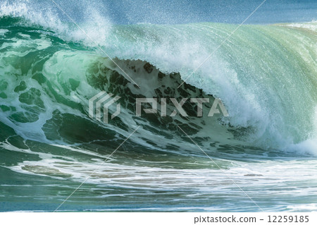 Waves Crashing Power Waves Crashing Power 12259185
