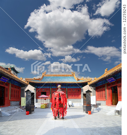 Traditional Buddhist temple, Beijing, China Traditional Buddhist temple, Beijing, China 12259243