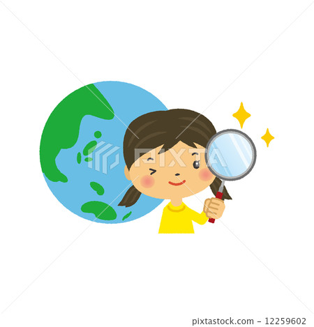 Child Earth Magnifying Glass 12259602