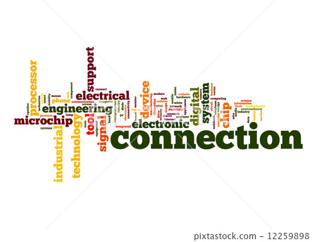 Connection word cloud 12259898