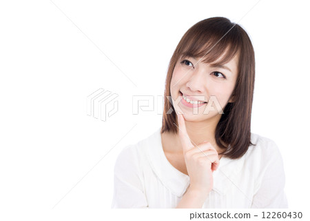 Thinking woman 12260430