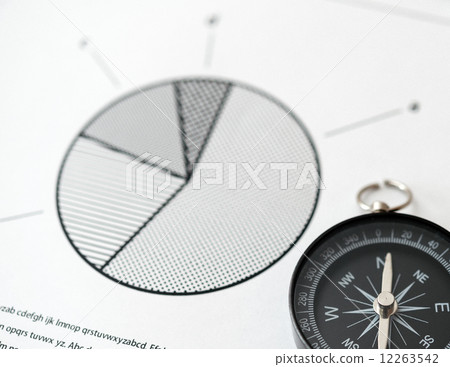 Compass and graph 12263542