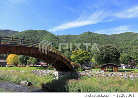 Kiso的Ohashi橋 12265361