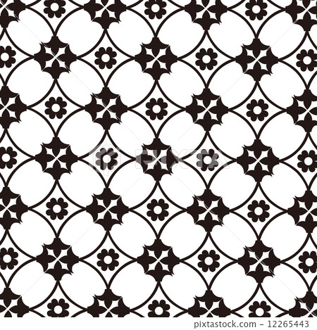Kyoto pattern - Stock Illustration [12265443] - PIXTA