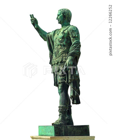 Statue of Emperor Marcus Nerva  in Rome, Italy 12266252