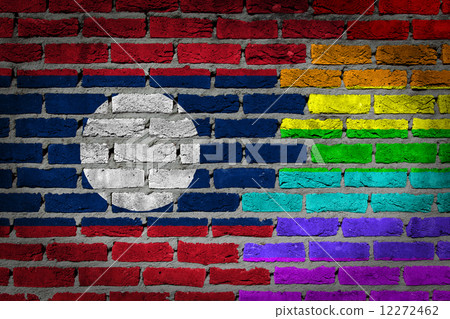 Dark brick wall - LGBT rights - Laos 12272462
