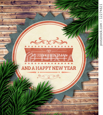 Composite image of digitally generated fir tree branches Composite image of digitally generated fir tree branches 12274821