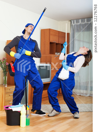 Playful cleaners Playful cleaners 12276768