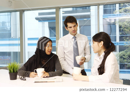 Three Asian businessmen 12277294