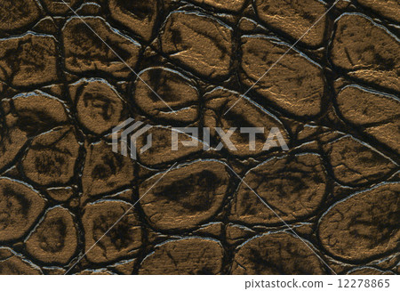 gold and black crocodile leathet texture 12278865