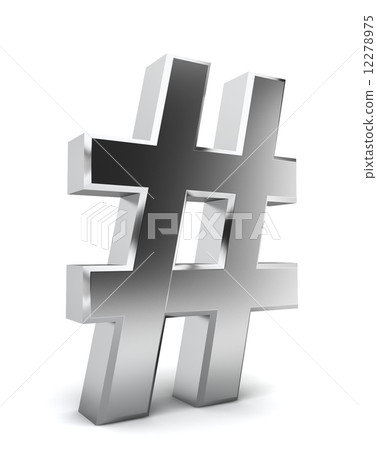 Hash symbol Hash symbol 12278975