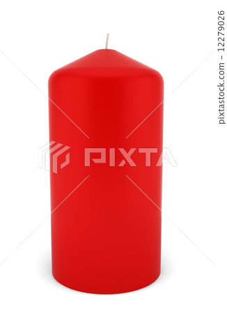 Red candle Red candle 12279026