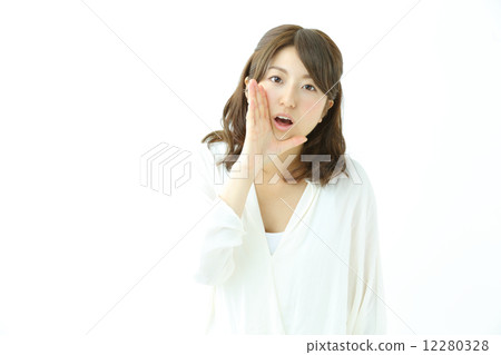 Cheering · young lady 12280328