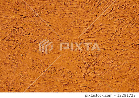 The texture of ferruginous walls painted large erratic strokes o 12281722