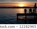 碼頭日落西雅圖 12282965
