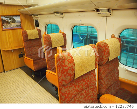 Interior decoration of Kyushu Shinkansen Interior decoration of Kyushu Shinkansen 12283746