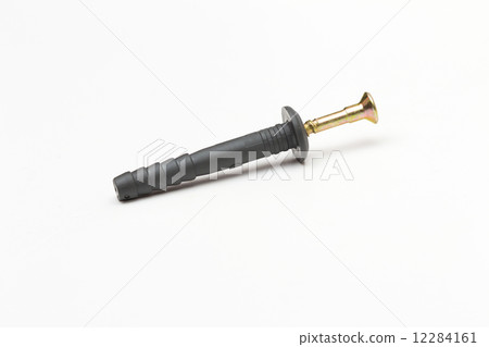 fasteners on the white background 12284161