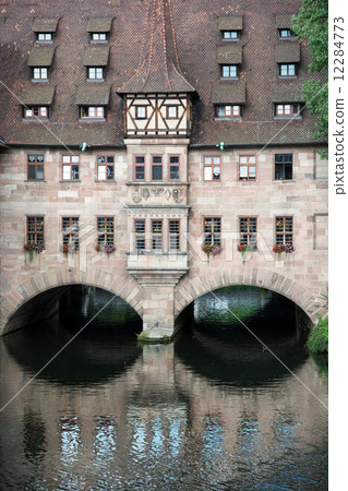 Hospital of the Holy Spirit (Heilig-Geist-Spital) in Nuremberg c Hospital of the Holy Spirit (Heilig-Geist-Spital) in Nuremberg c 12284773