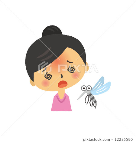 登革熱的女性 登革熱的女性 12285590