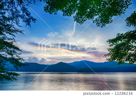 lake santeetlah in great smoky mountains north carolina 12286216