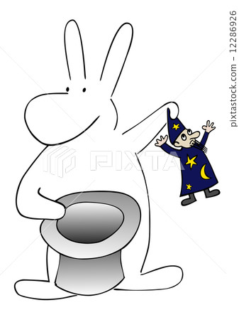 rabbit and magician 12286926