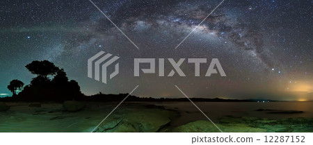 Panorama of Milky Way 12287152