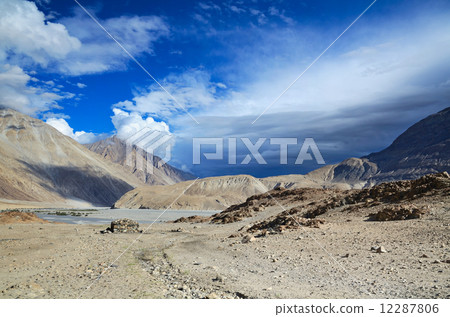 Desert in Nubra valley 12287806