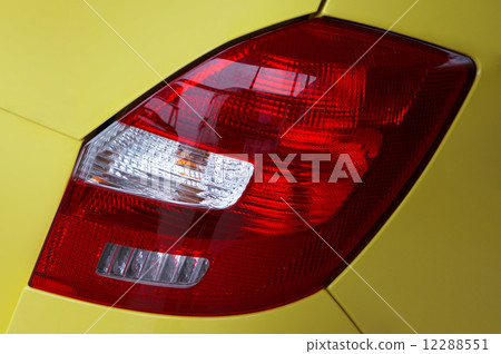 lanterns of the yellow modern car lanterns of the yellow modern car 12288551
