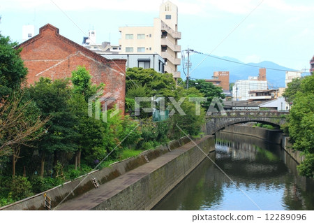 Scenery of the remnant of Meiji in Kumamoto City 12289096