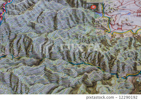 3D model map geographic 12290192