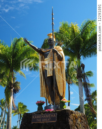 夏威夷夏威夷島Kamehameha大雕像 12291891