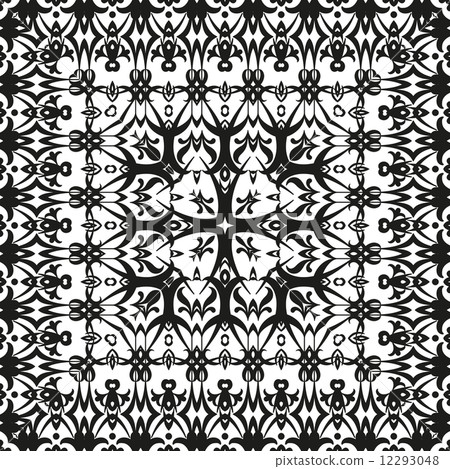 Abstract seamless outline pattern Abstract seamless outline pattern 12293048