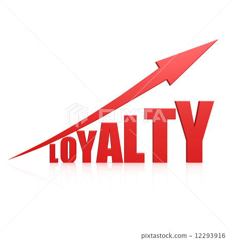 Loyalty red arrow 12293916