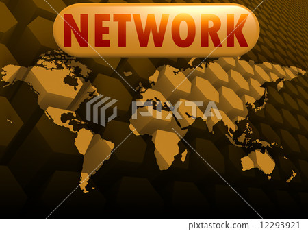 Network world map 12293921