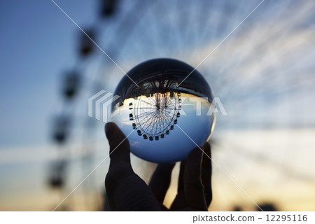 Ferris Wheel at dusk Ferris Wheel at dusk 12295116