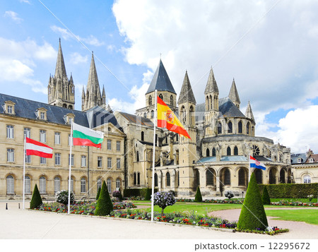 medieval Abbey of Saint-Etienne in Caen, France 12295672