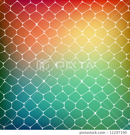Abstract background of colored cells 12297190