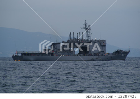 Submarine rescue mother ship "Chiyoda" 12297425