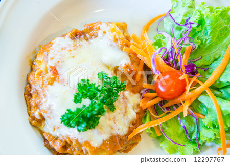 Italian lasagna 12297767