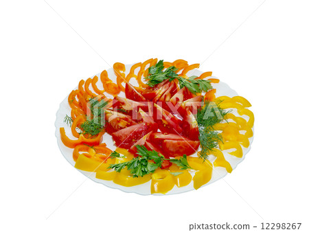 sliced, vegetables, yellow 12298267