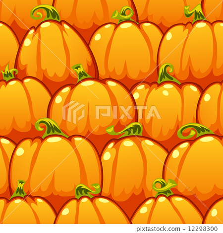 Pumpkins Seamless Pattern 12298300