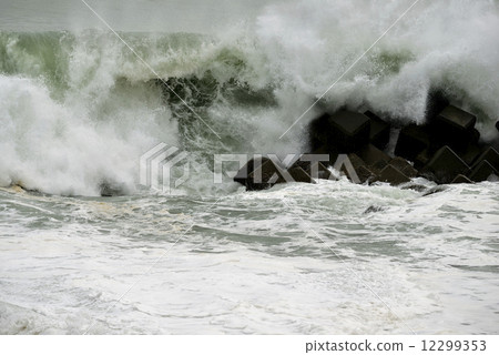 Typhoon wave 12299353