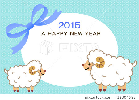 Sheep lace pattern baseball blue base 12304583