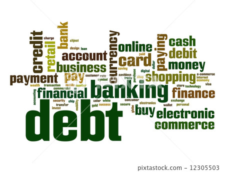Debt word cloud Debt word cloud 12305503