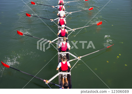 Crew Team in Competition Crew Team in Competition 12306089